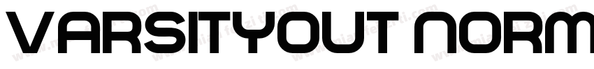 VarsityOut Normal字体转换